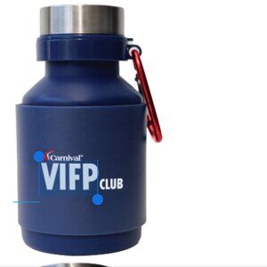 NWT Carnival Cruise VIFP Collapsible Expandable Water Bottle